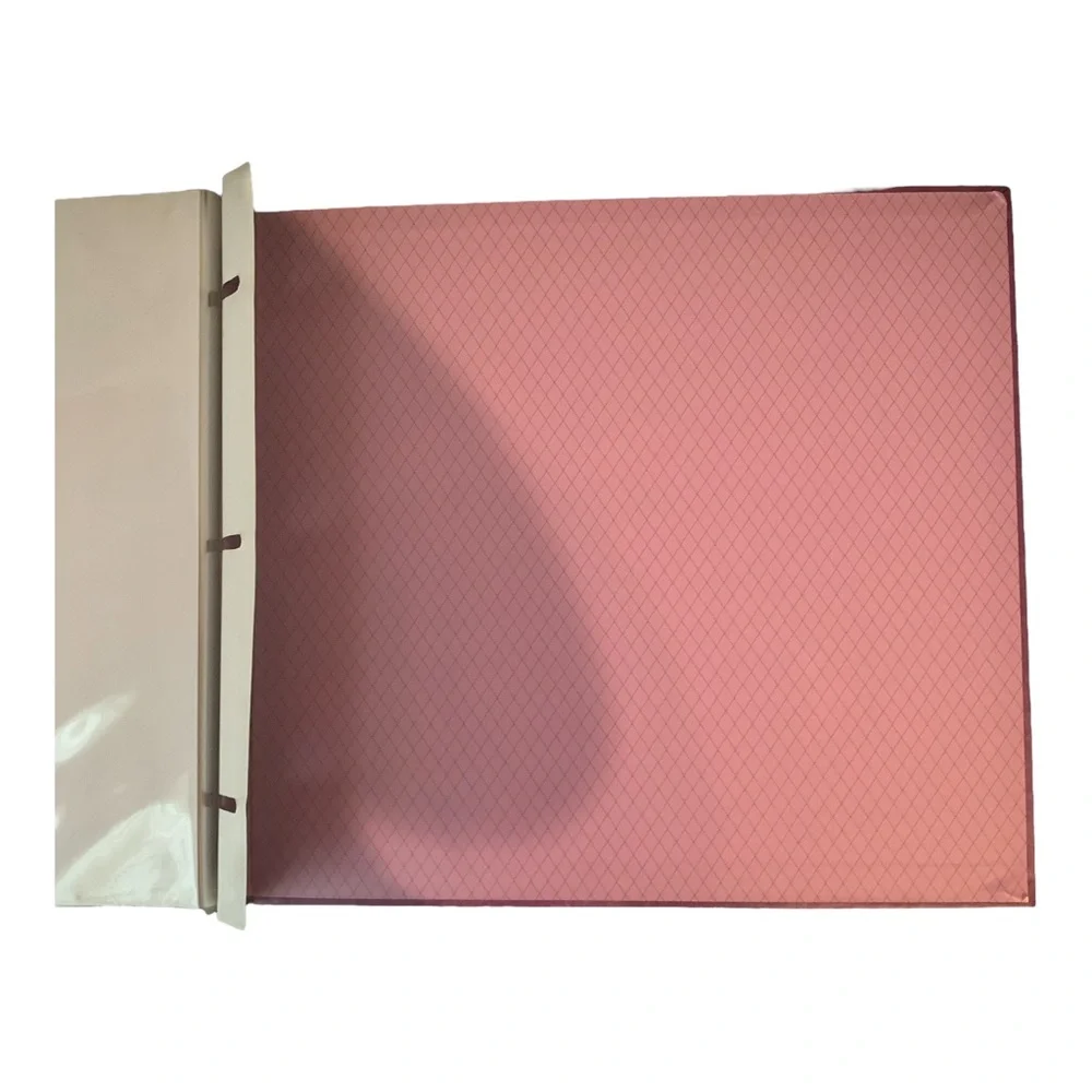 MBI Scrapbook Purple Trees 20 Pages 12 Inch X 12 Inch White Pages Fading 823340